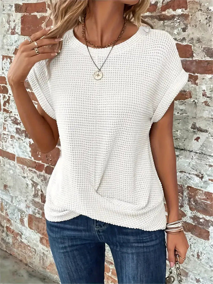 Levoire | T-Shirt De Loisirs À Manches Courtes Blanc
