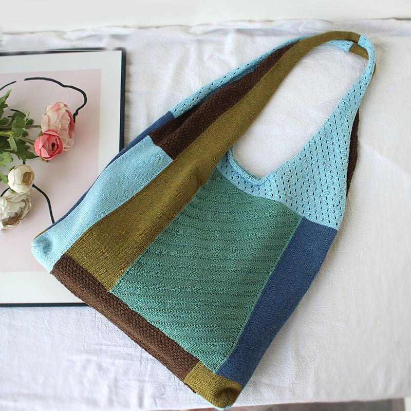 Levoire | Tricoté Patchwork Vintage Multicolore 2