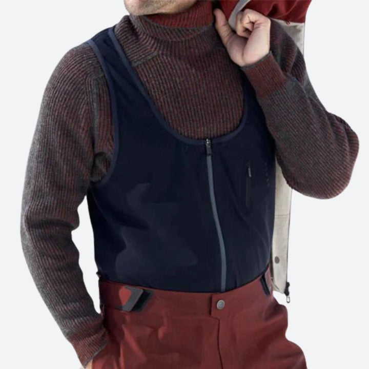Levoire | Chemise Colonne À Manches Longues Braun