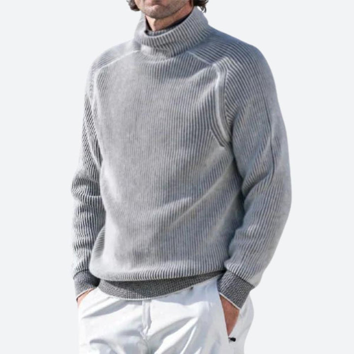 Levoire | Chemise Colonne À Manches Longues Gris