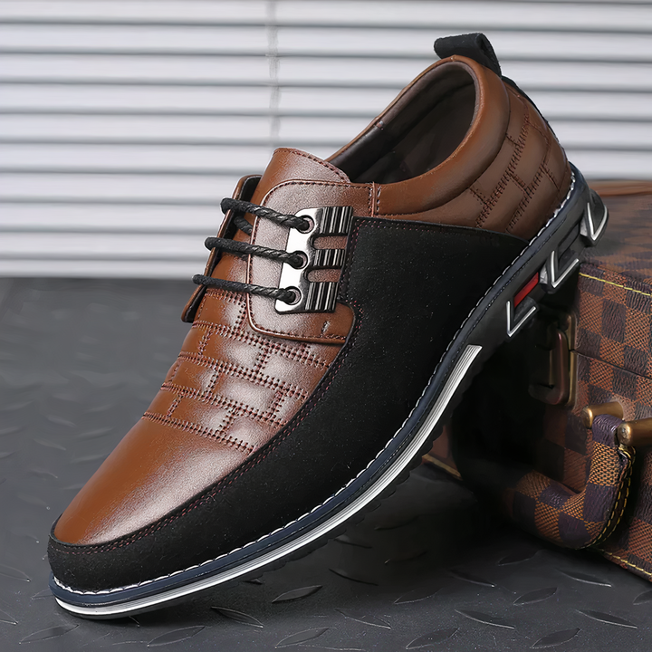Levoire | Peu Communs, Confortables, Légers Chaussures Oxford Pour Hommes Braun