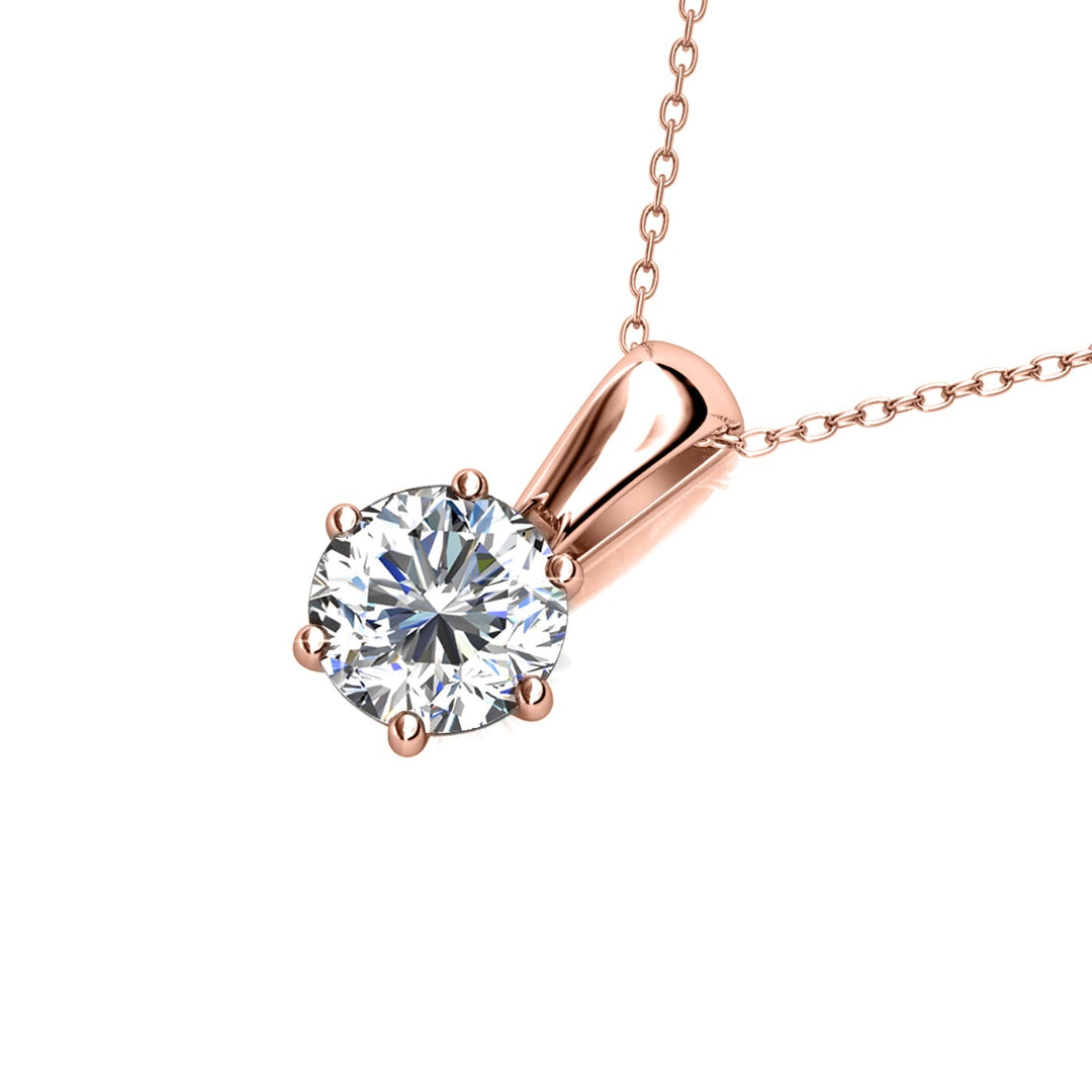 Levoire | et Pendentif Birth Stone orné d'un cristal autrichien de haute qualité - Livraison offerte