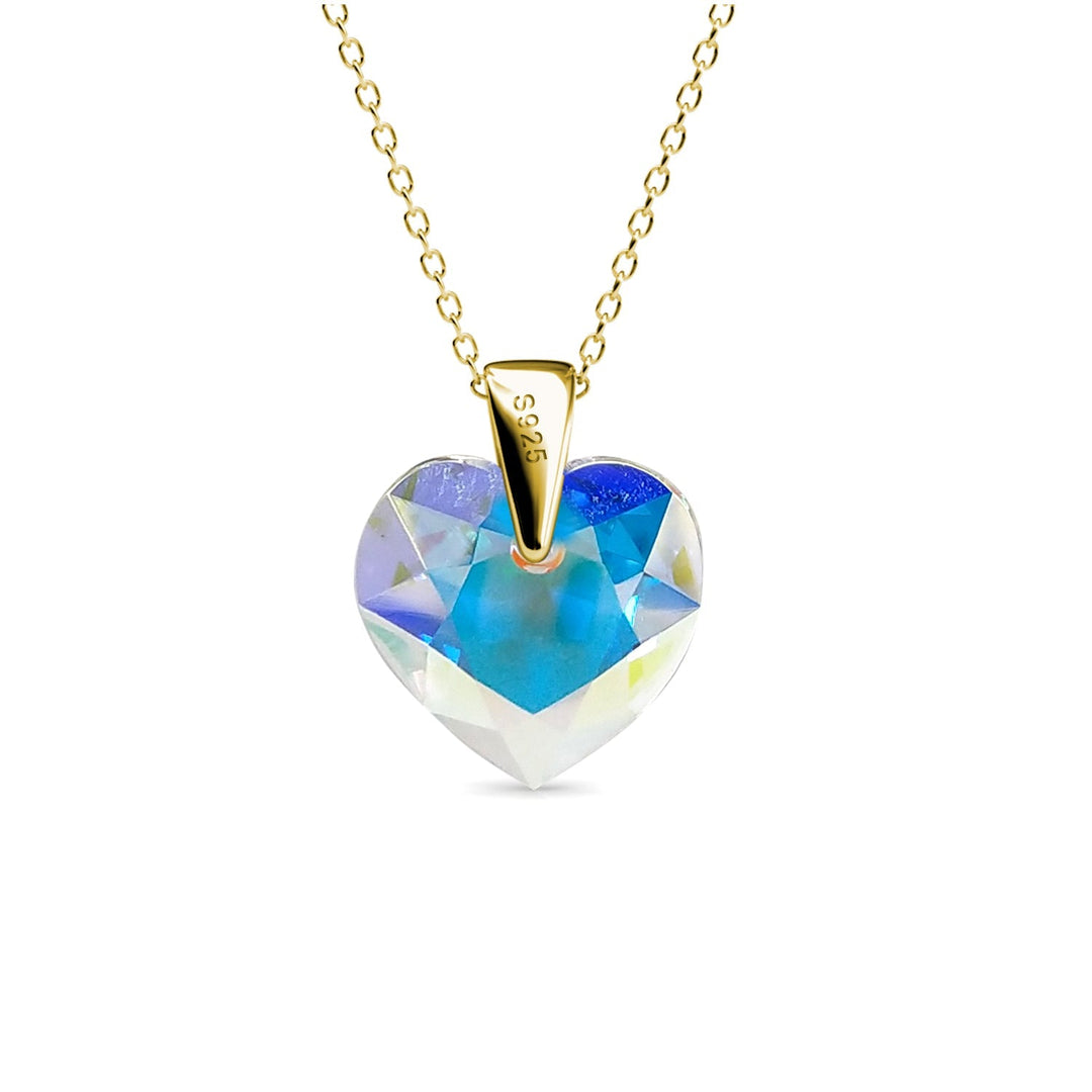 Levoire | Crystaline Heart ornées d'un Cristal Autrichien de très haute qualité - Livraison Offerte