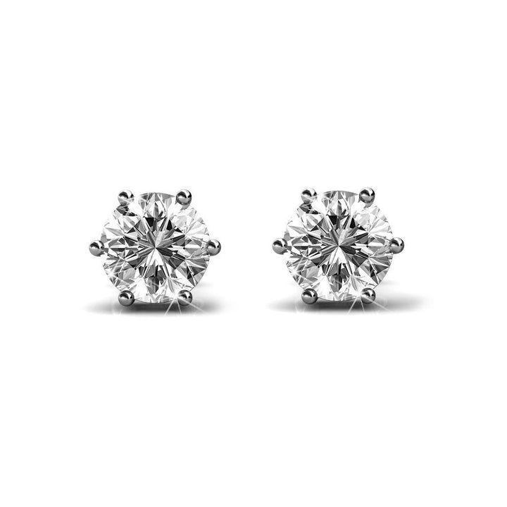 Levoire | Trinity de 3 paires de Boucles d'oreilles ornées de cristaux autrichien haute qualité - Livraison Offerte