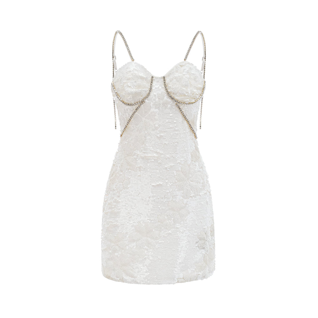 Levoire | Robe Mini Bustier Décorée