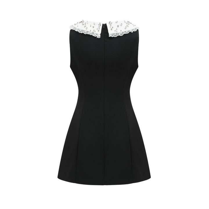 Levoire | Robe Mini Décorée De Cristal Luxueuse