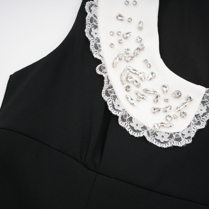 Levoire | Robe Mini Décorée De Cristal Luxueuse