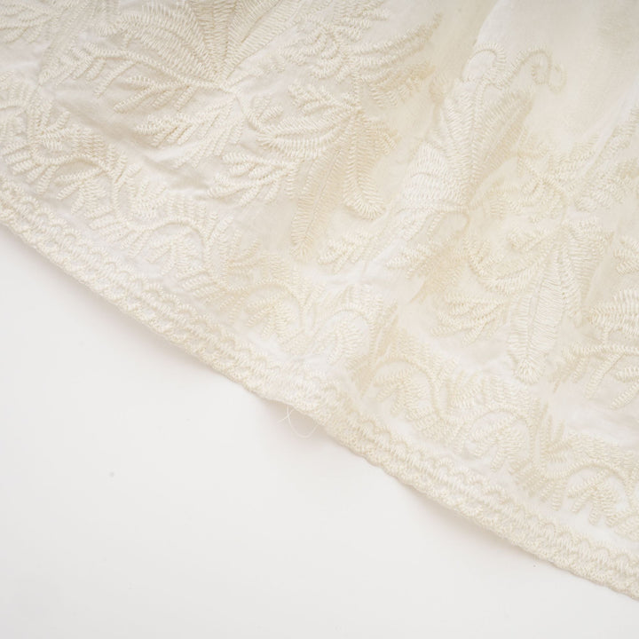 Levoire | Dentelle Tulle Midi Robe