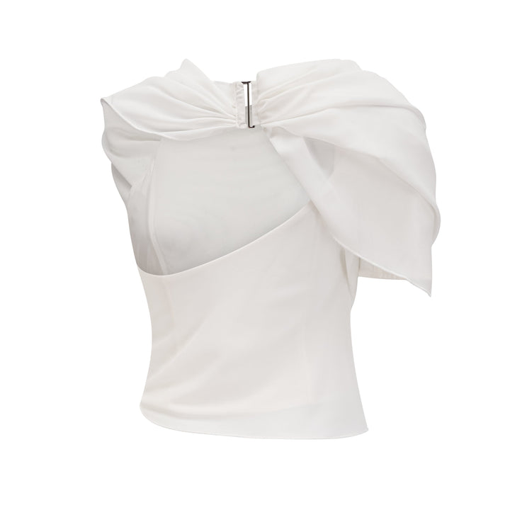 Levoire | Blouse En Chiffon Blanche