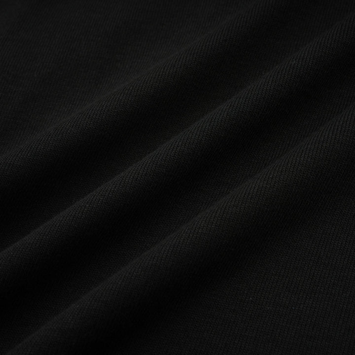 Levoire | Haut Extensible Noire En Jersey Avec Fronces