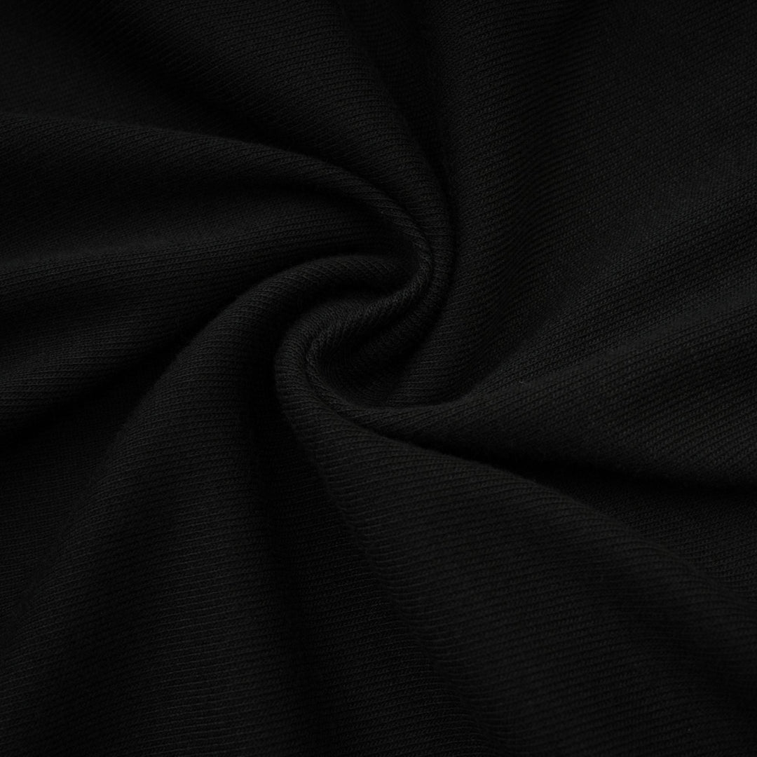 Levoire | Haut Extensible Noire En Jersey Avec Fronces
