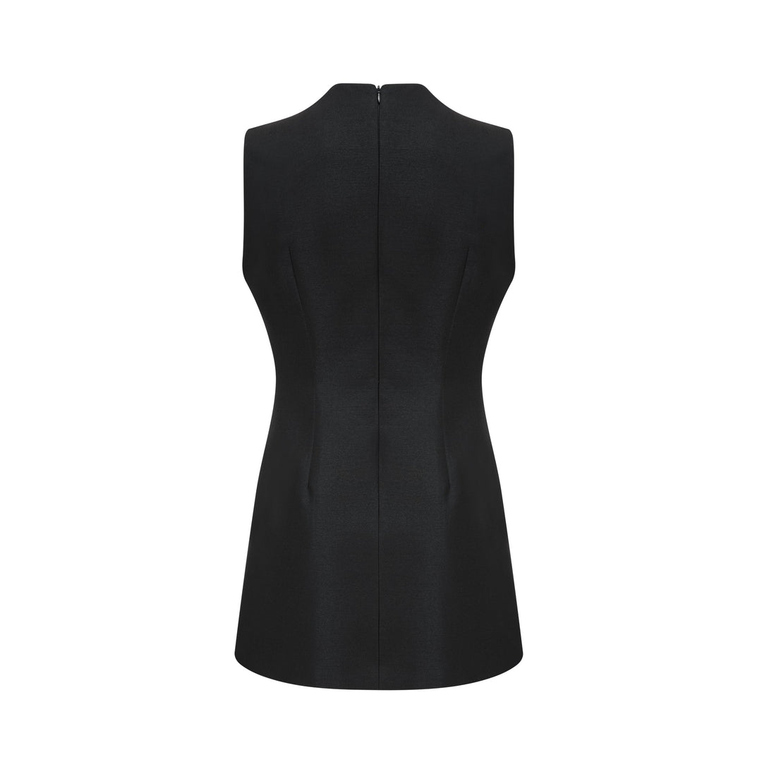 Levoire | Robe Mini En Laine Sans Manches