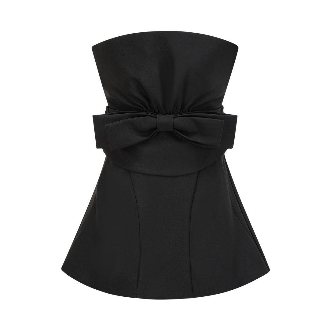 Levoire | Nœud Robe Mini Off Shoulder