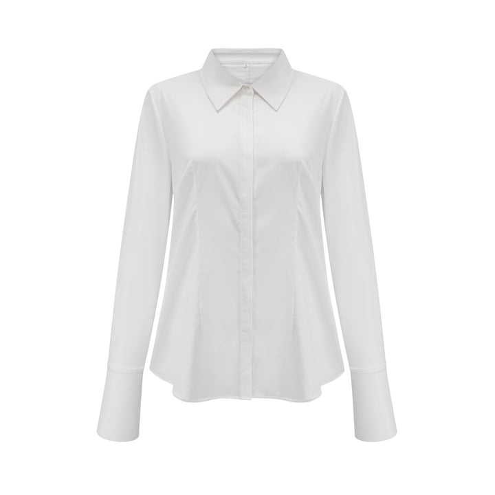 Levoire | Ensemble Chemise Et Jupe À Motif Floral Blanc Chemise