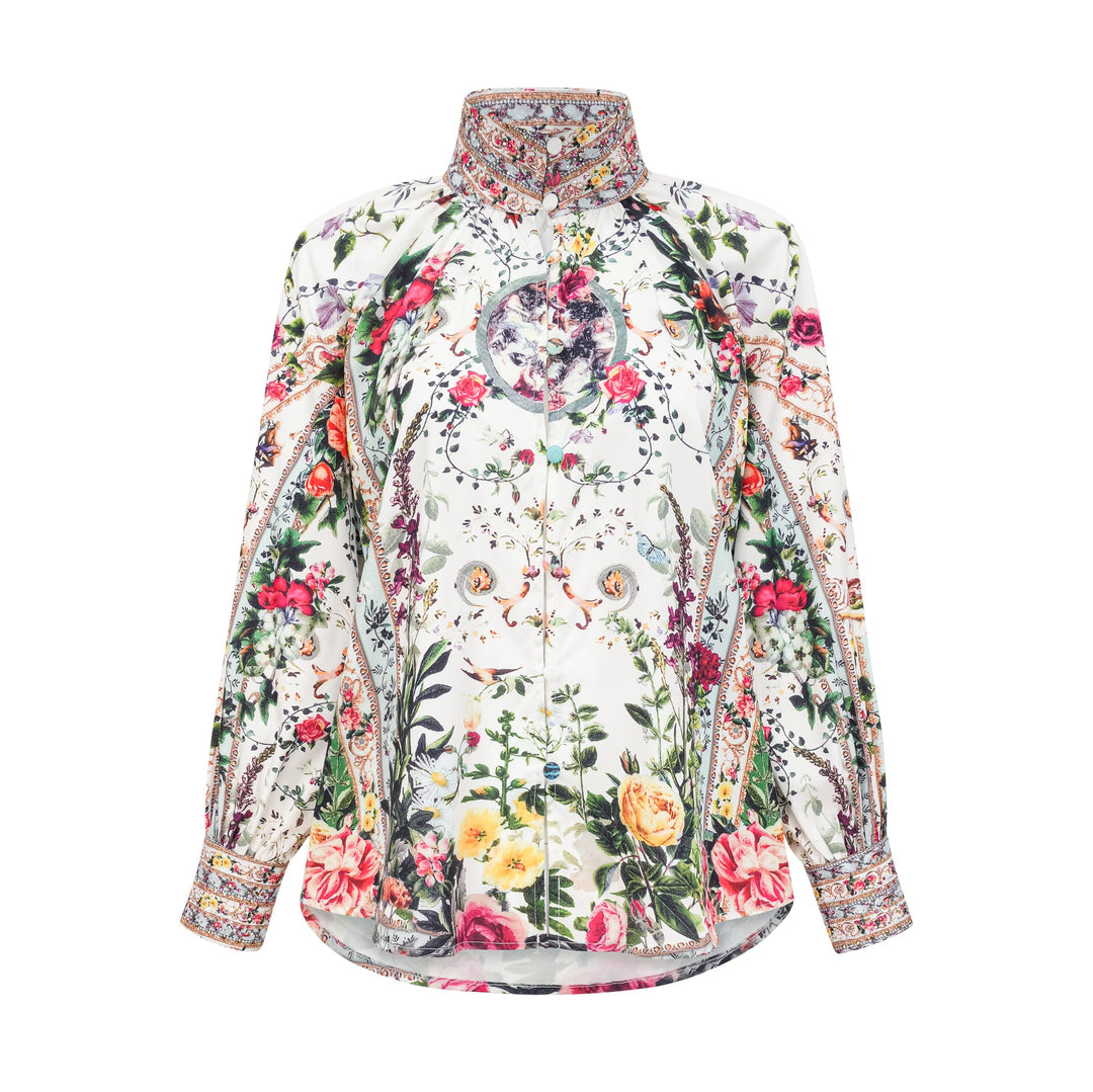 Levoire | Blouse À Imprimé Floral & Ensemble Short Coordonné