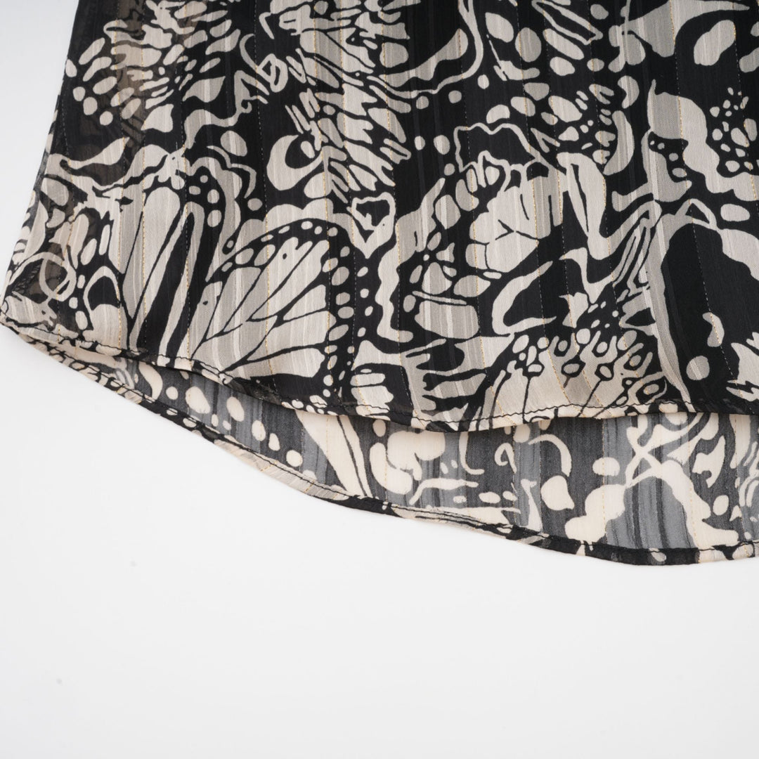 Levoire | Imprimé À Motif Robe Mini À Encolure En V