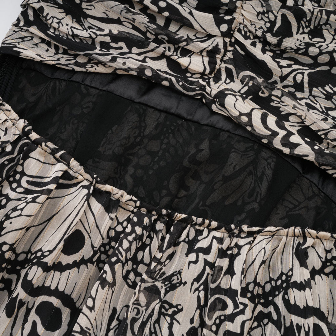Levoire | Imprimé À Motif Robe Mini À Encolure En V