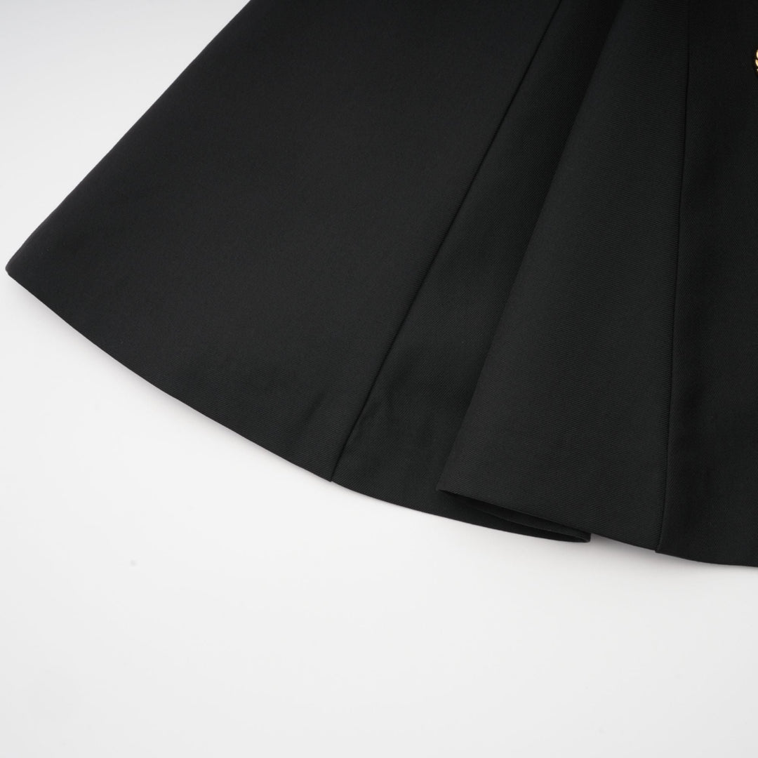 Levoire | Robe Mini Flare À Double Rangée