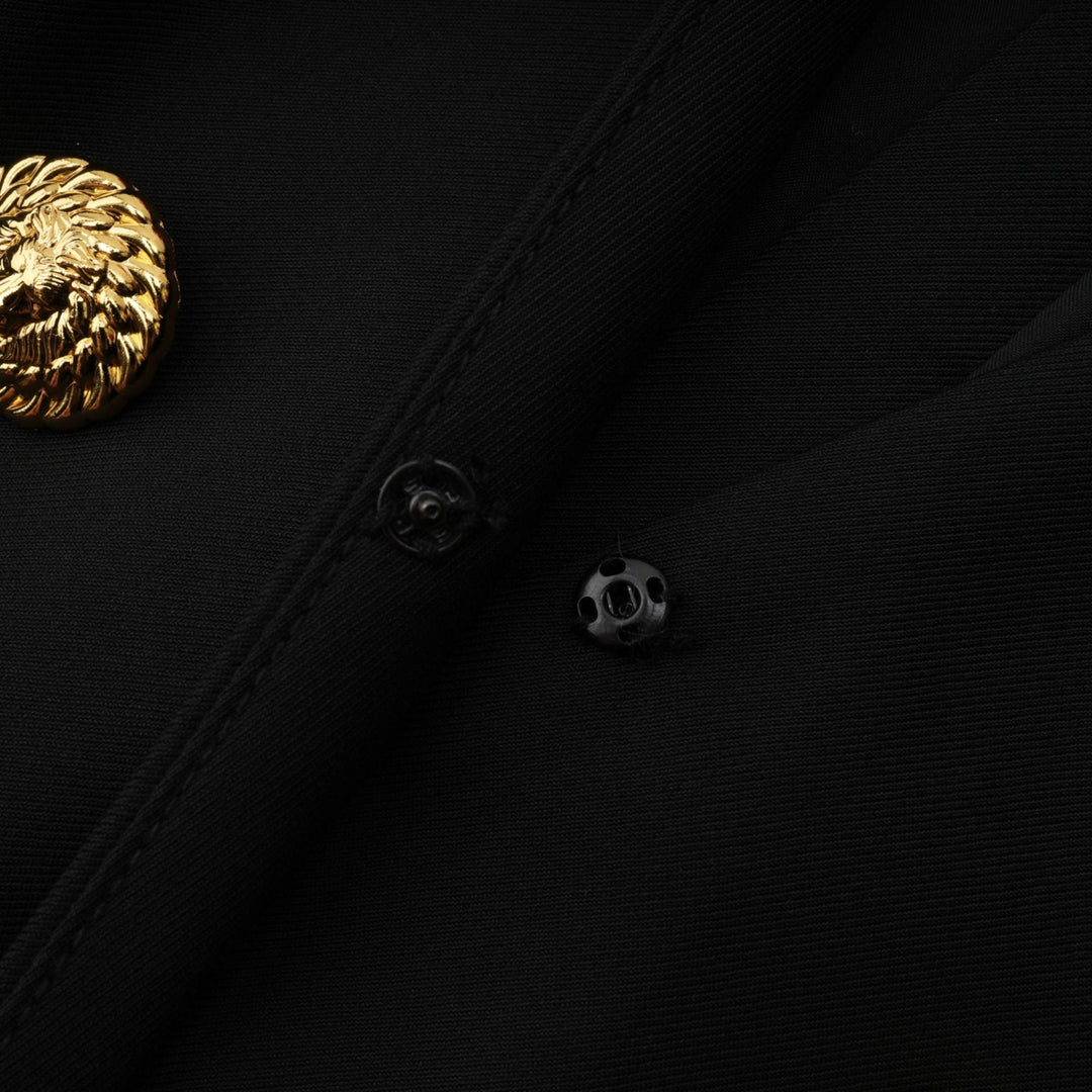 Levoire | Robe Mini Flare À Double Rangée