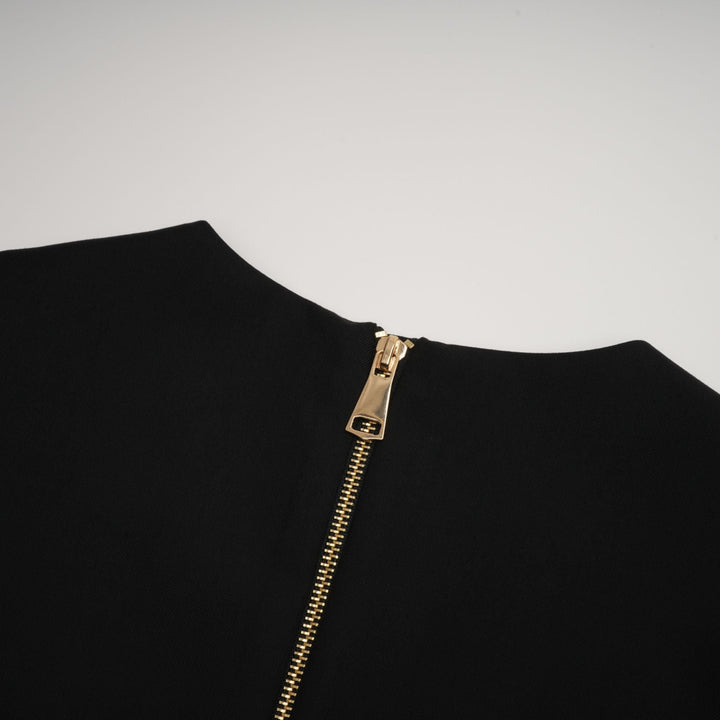 Levoire | Robe Mini Flare À Double Rangée