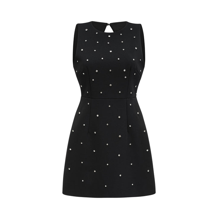 Levoire | Robe Mini A-Ligne Ornée De Cristaux