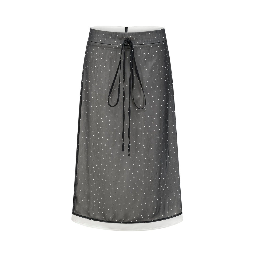 Levoire | Taille Bande Jupe À Pois