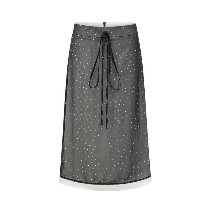 Levoire | Taille Bande Jupe À Pois