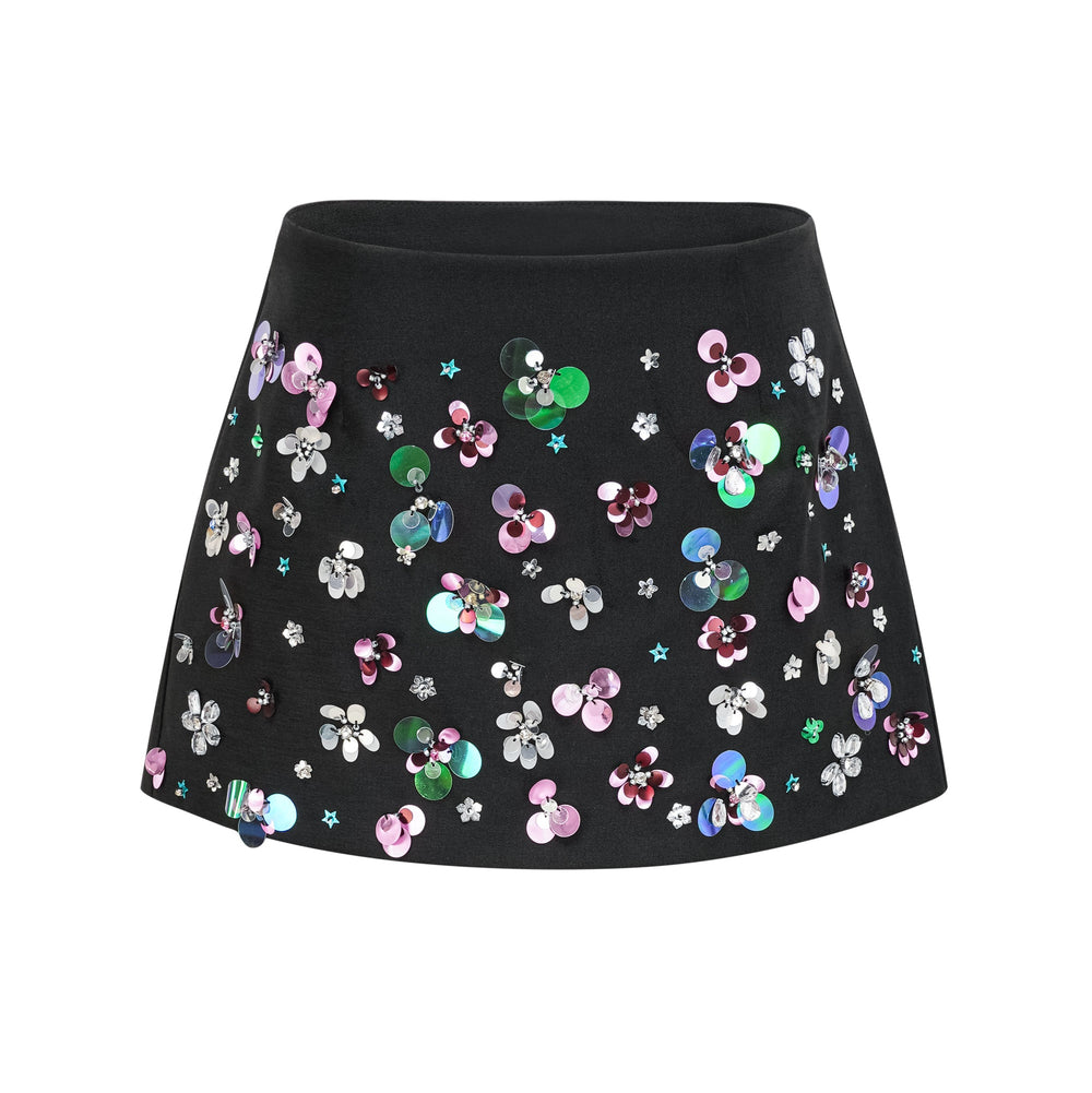 Levoire | Shorts Noires Ornées