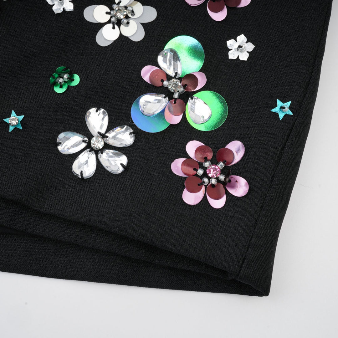 Levoire | Shorts Décorés Noirs