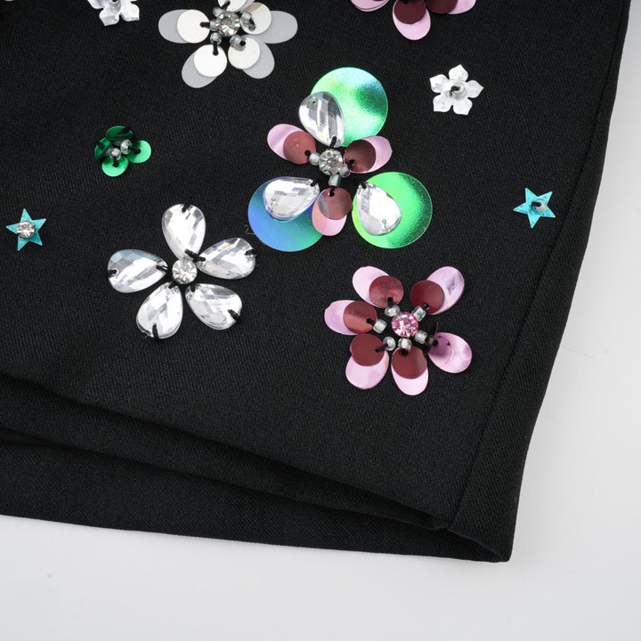 Levoire | Shorts Noires Ornées