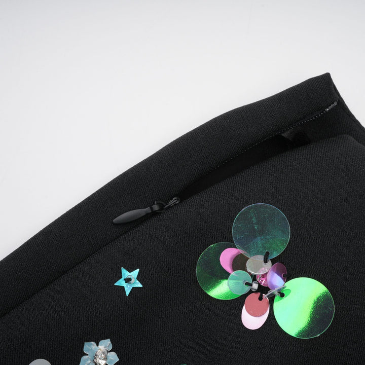 Levoire | Shorts Décorés Noirs