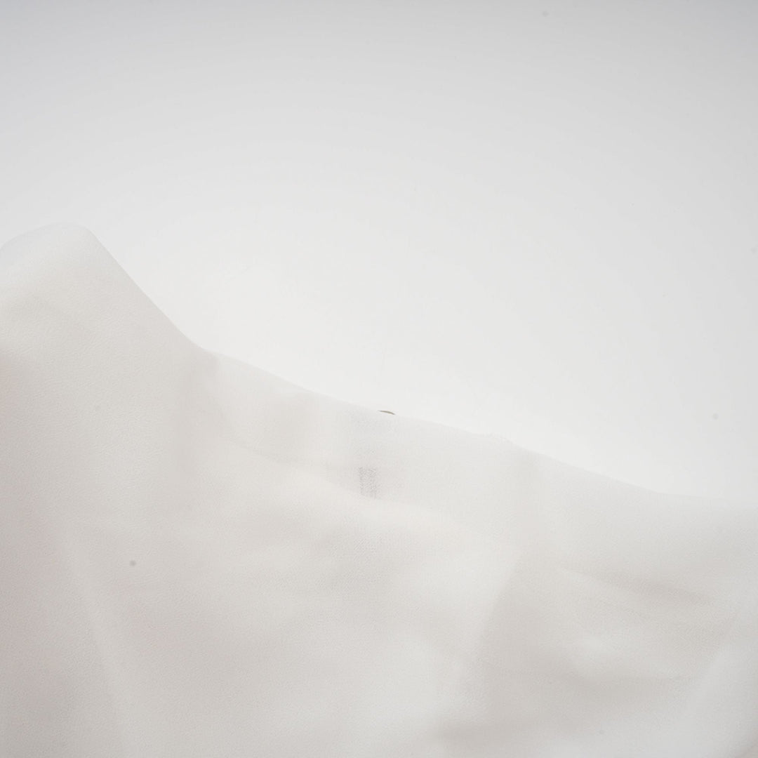 Levoire | Blouse En Chiffon Blanche Élegante