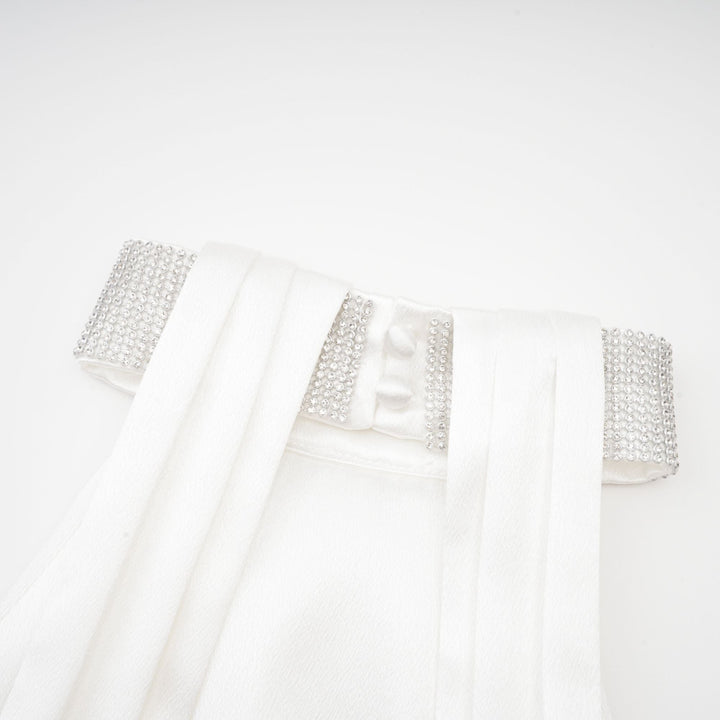 Levoire | Robe Mini Asymétrique Ornée