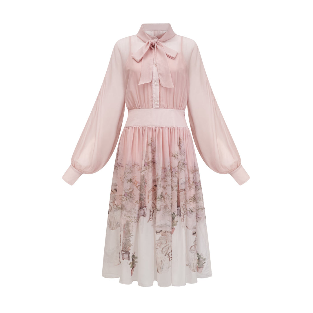 Levoire | Impression Naturelle Robe Midi