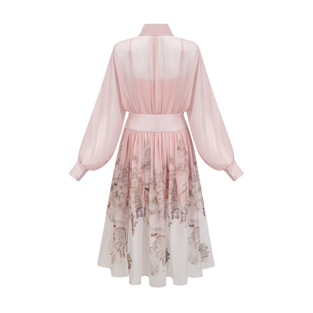 Levoire | Impression Naturelle Robe Midi