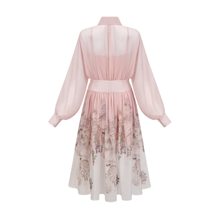Levoire | Impression Naturelle Robe Midi