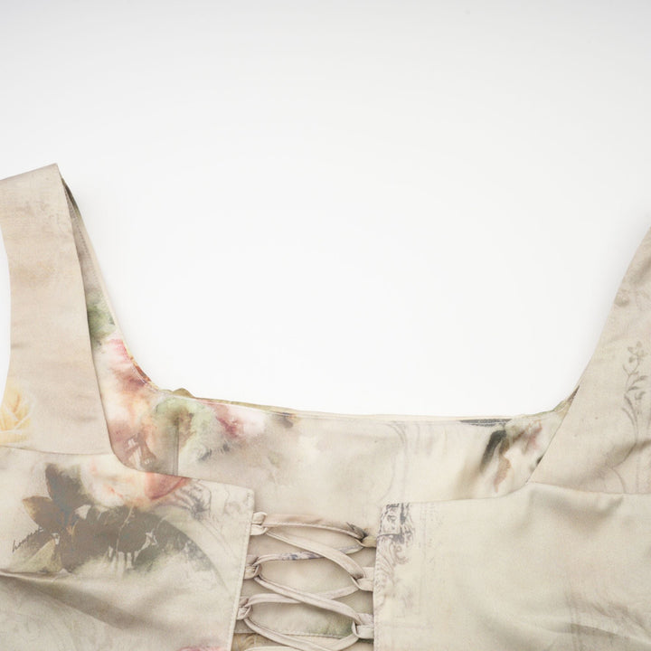 Levoire | Top & Jupe Imprimé Fleurs Ensemble Coordonné