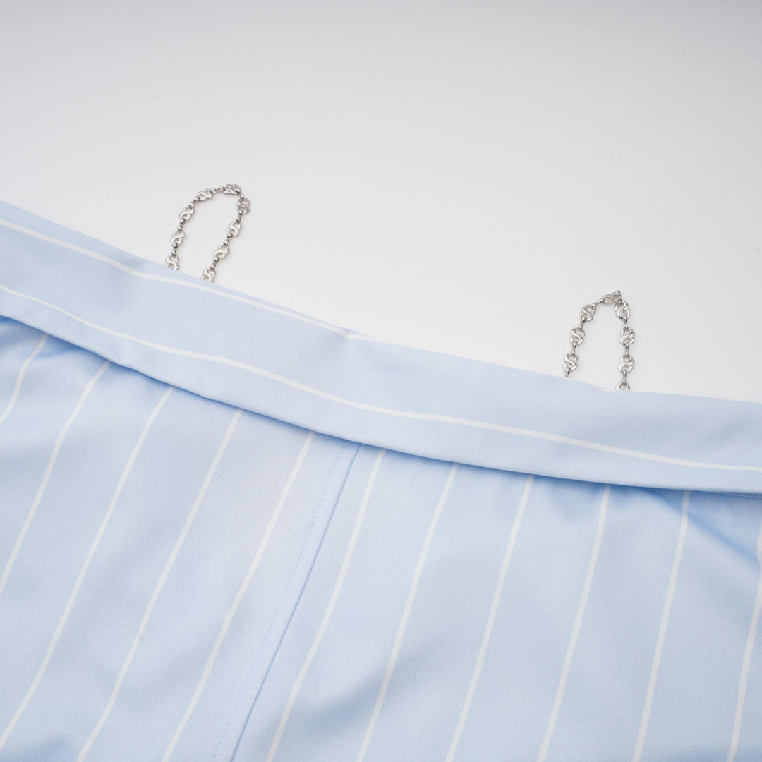 Levoire | Blouse Rayée Off-Shoulder