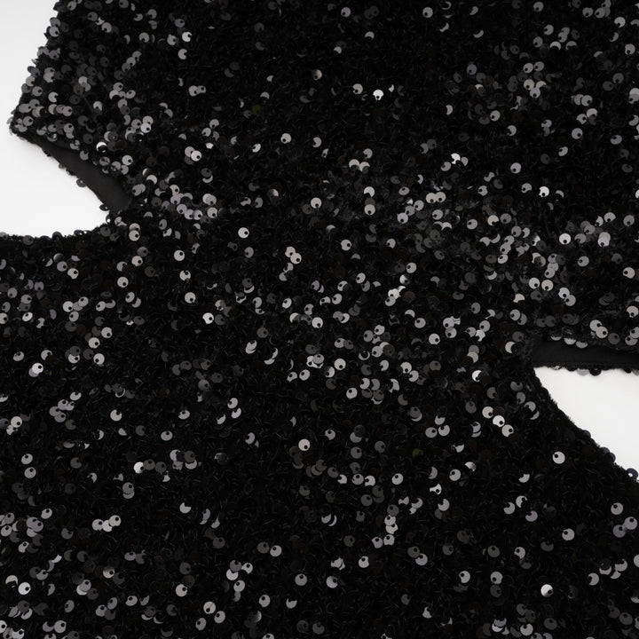 Levoire | Robe Mini À Capuche Avec Paillettes
