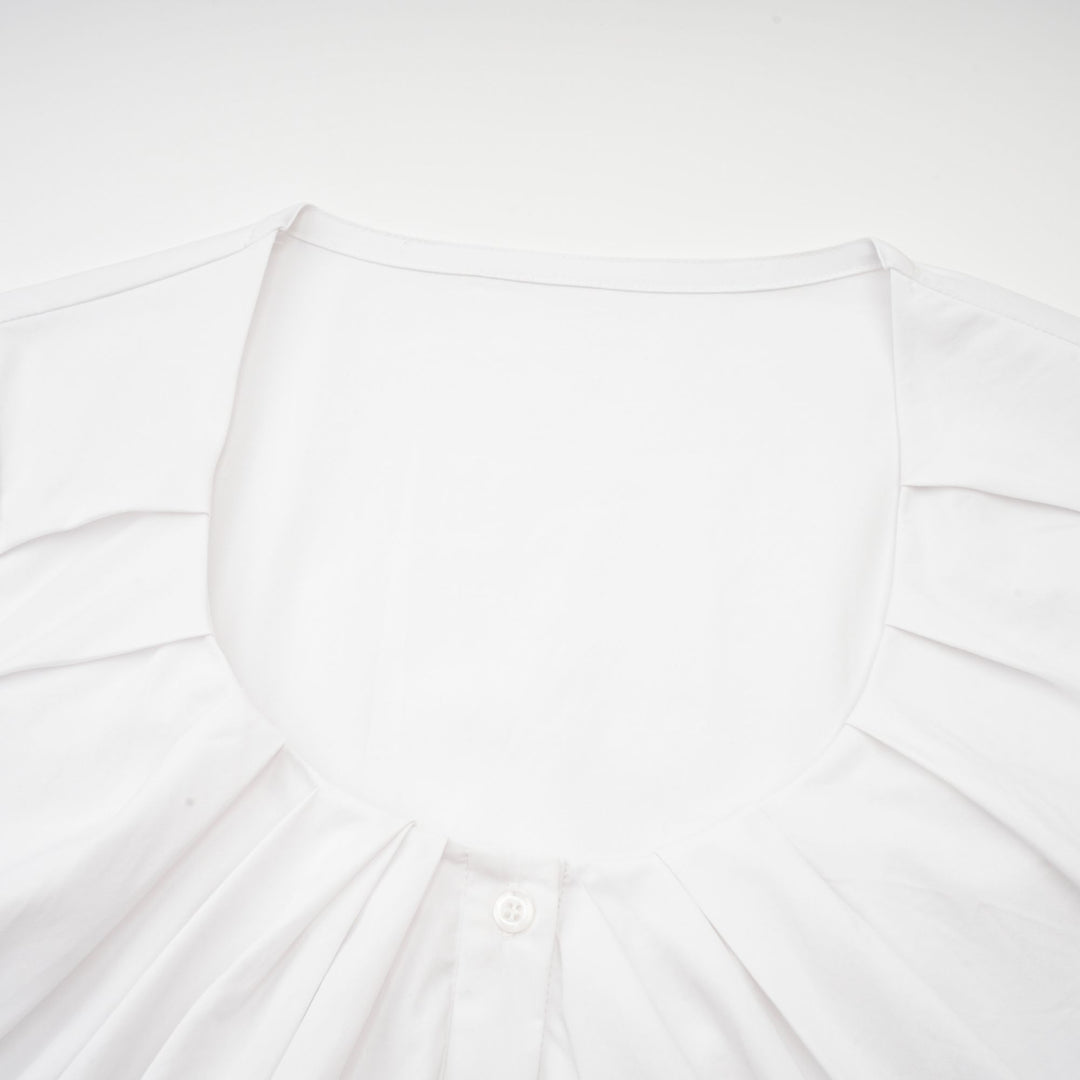 Levoire | Robe Chemise À Détail Plissé