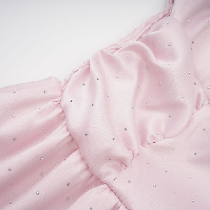 Levoire | Robe Midi En Velours Noir Avec Imprimé Papillon