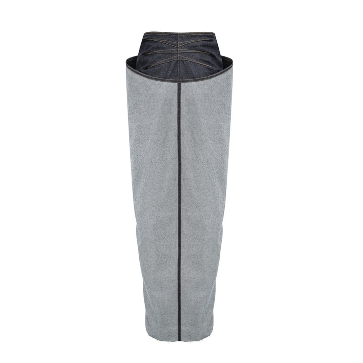 Levoire | Jupe En Denim Drapée