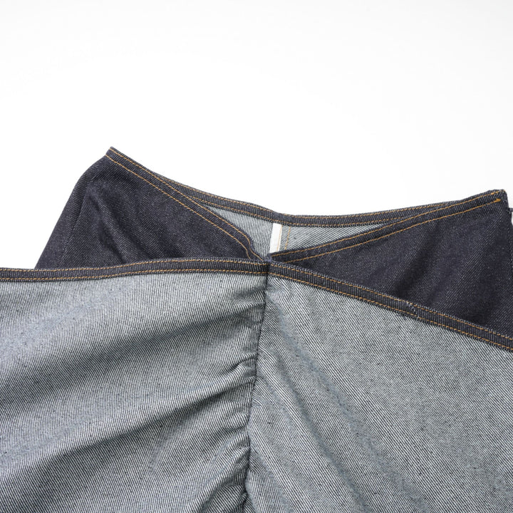 Levoire | Jupe En Denim Drapée