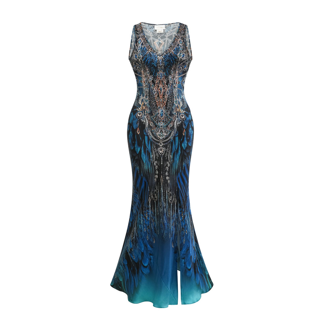 Levoire | Robe Maxi À Imprimé Graphique