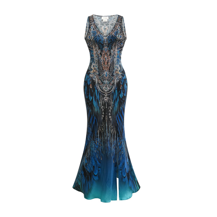 Levoire | Robe Maxi À Imprimé Graphique