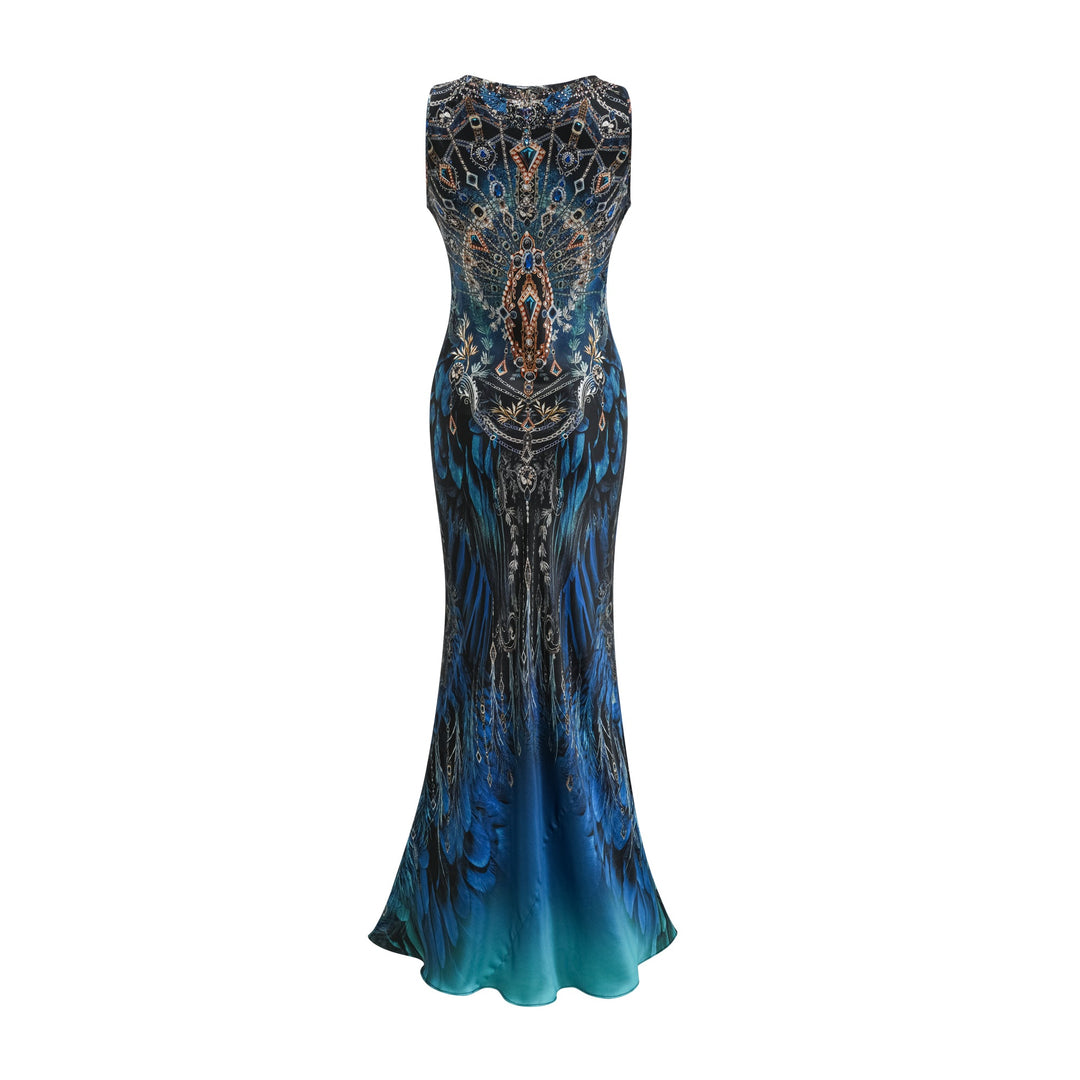 Levoire | Robe Maxi À Imprimé Graphique