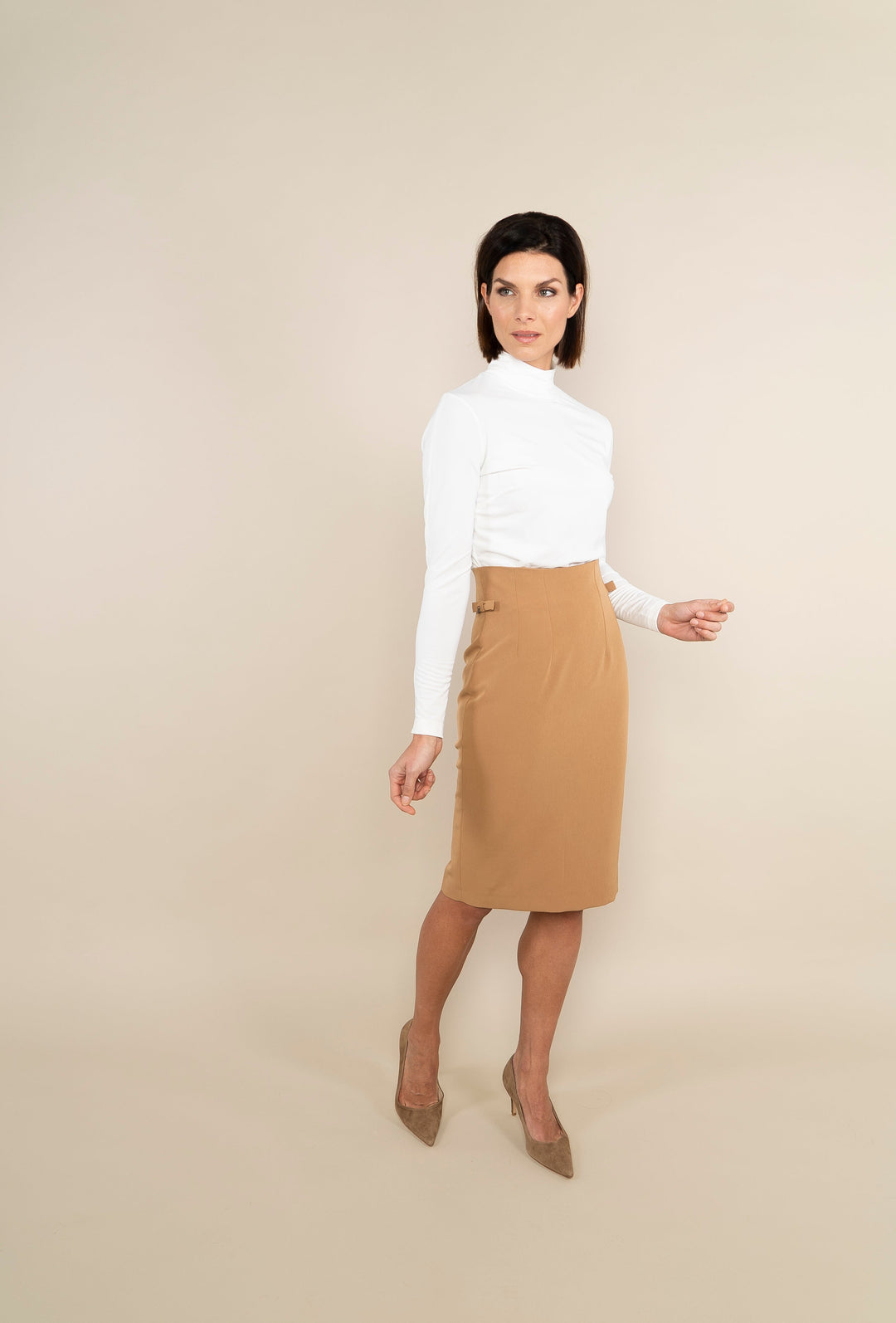 Levoire | Jupe Crayon Moderne Au Look De Bureau