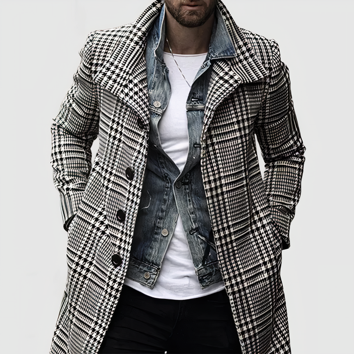 Levoire | Veste Élégante Pour Hommes Avec Des Accents Modernes Noir