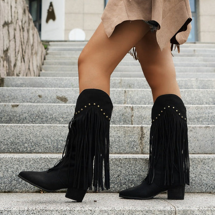 Levoire | Bottes Hautes À Talon Antidérapant