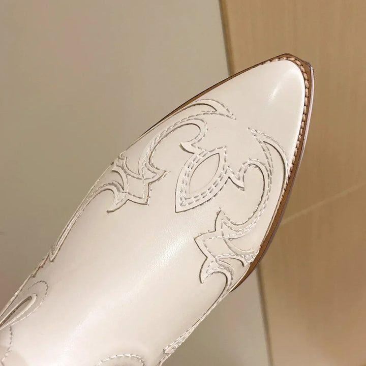 Levoire | Bottes De Cowboy Mi-Hauteur